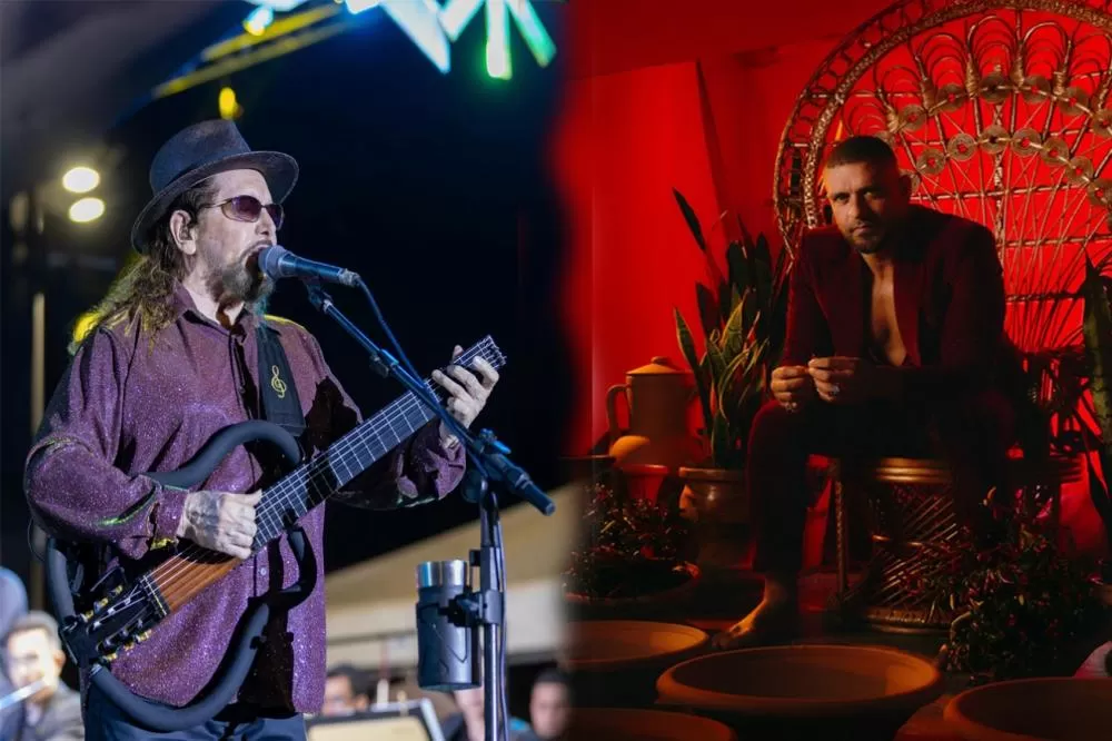 Card e fotos de redes sociais dos cantores