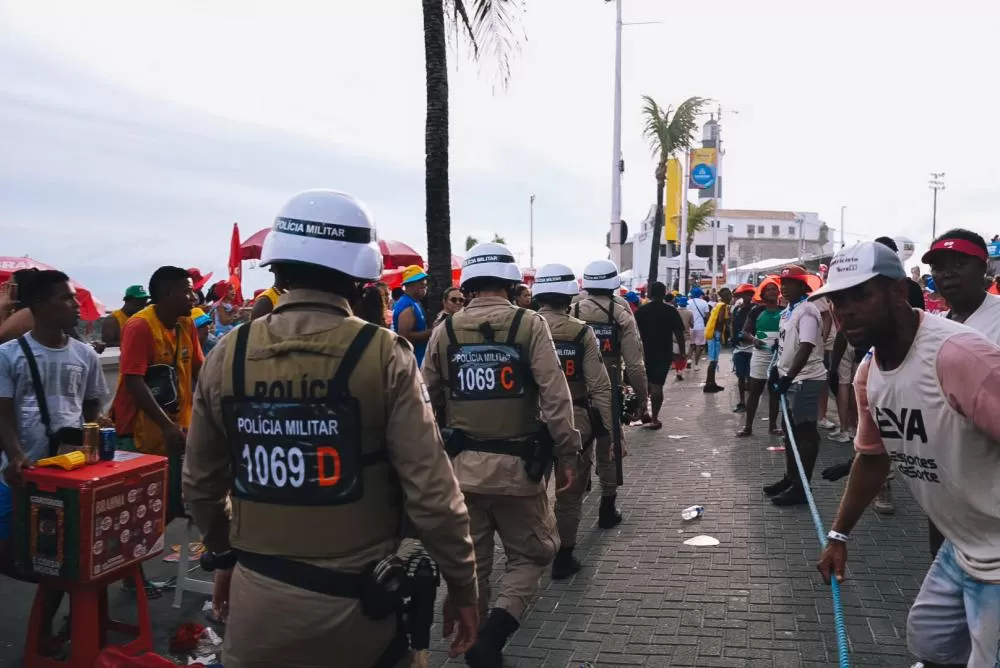 Polícia Militar reforça segurança com tecnologia e amplo efetivo no Carnaval da Bahia 2026
