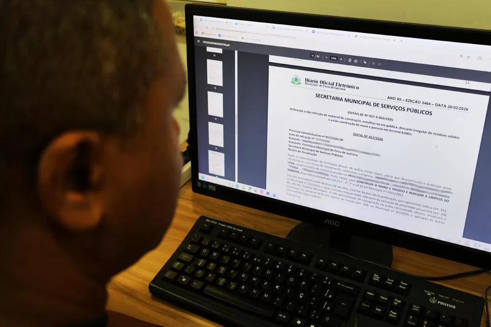 Sesp notifica responsáveis por descarte irregular de resíduos e terrenos sem muro e passeio