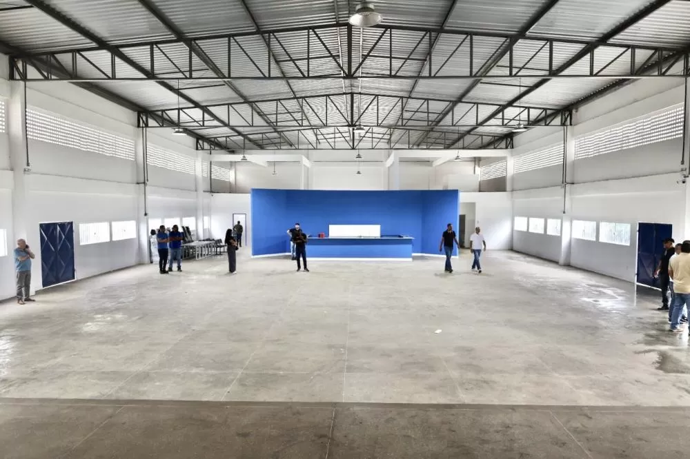 Revitalização do Galpão de Artes das Baraúnas se aproxima da conclusão