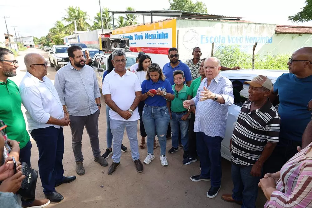 Prefeitura dá início à pavimentação da rua Dom Silvério, no Rosário