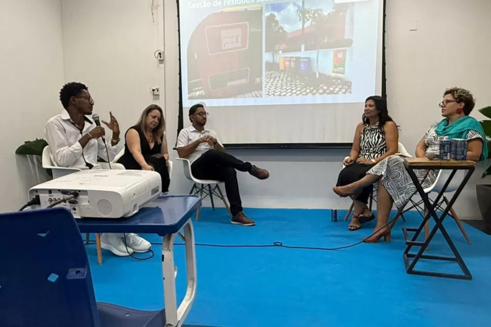 Prefeito de Antônio Cardoso, Jocivaldo dos Anjos destaca papel dos municípios na economia circular durante a FNEC 2026