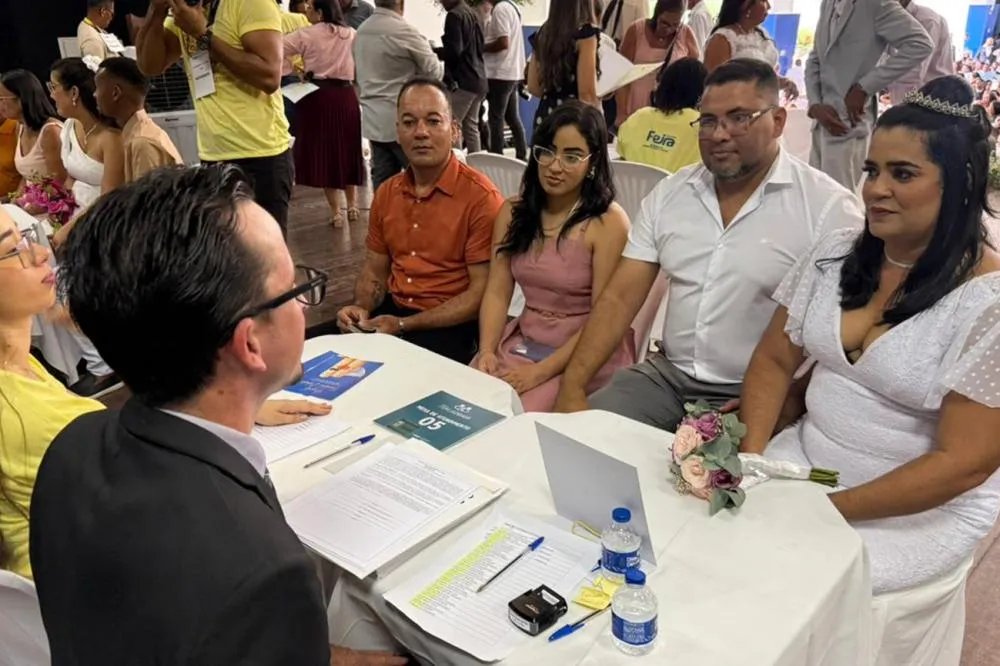 Últimos dias para se inscrever no casamento coletivo; prazo termina em 4 de setembro