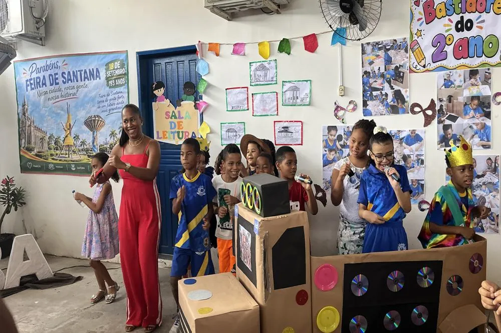 Escolas municipais encerram projetos com foco em Feira de Santana