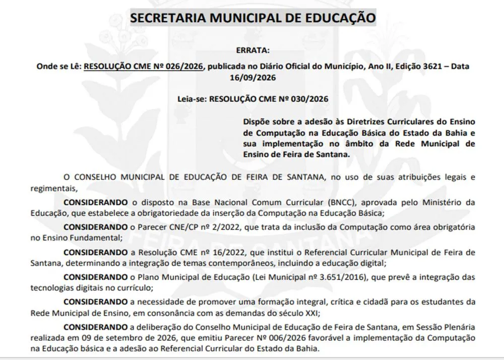 Foto: Diario Ocial Divulgação