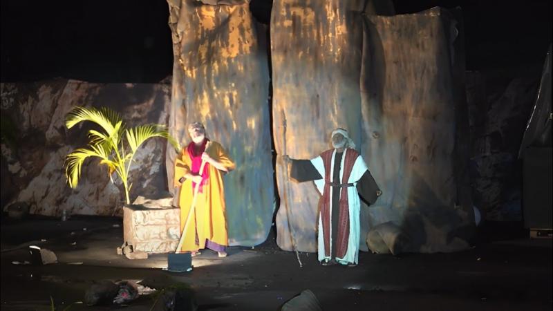 Espetáculo da Paixão e Morte de Cristo emociona público no estádio Joia da Princesa