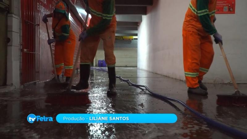 Higienização do Centro de Abastecimento visa revitalizar e melhorar o ambiente comercial