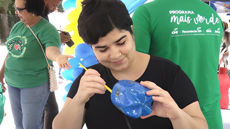 A educação ambiental marca o domingo no Parque da Lagoa