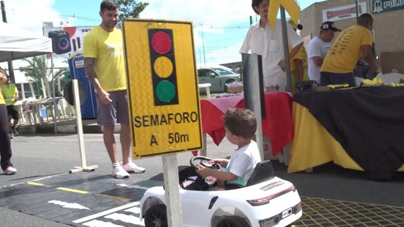 Projeto Rua Viva leva conscientização sobre segurança no trânsito para a Noide