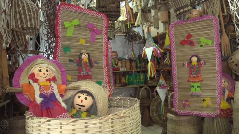 Galeria do Artesão oferece ampla variedade de decoração para o São João