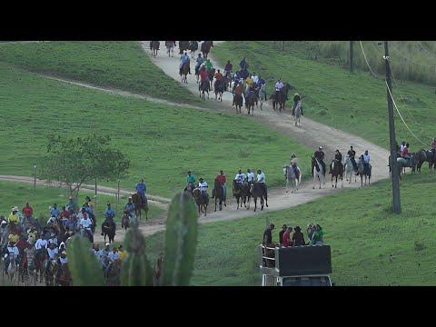 Cavalgada movimentou o distrito de Ipuaçu neste fim de semana
