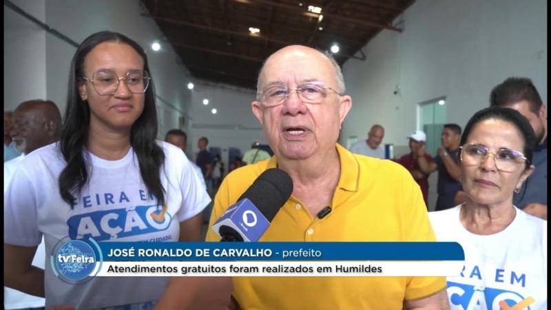 Moradores de Distritos e Povoados de Humildes recebem Multirão de Saúde pelo Programa Feira em Ação