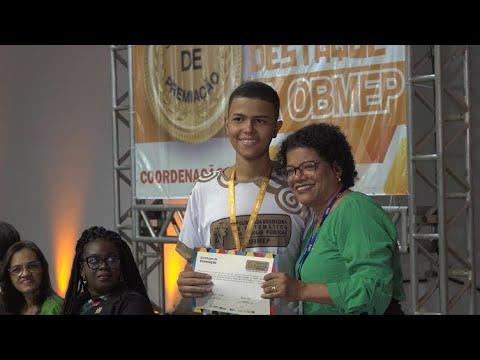 Estudantes de Feira são premiados pela Olimpíada Brasileira de Matemática